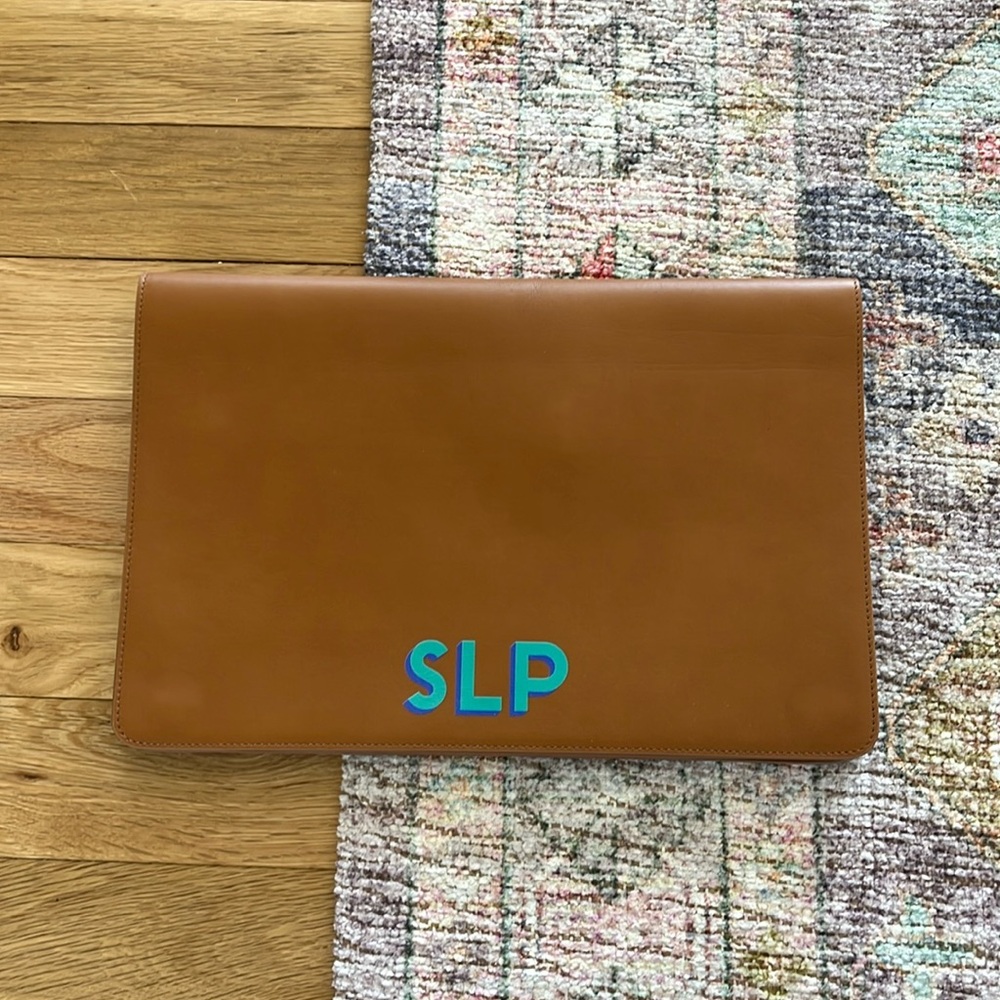 Mark & Graham Leather Laptop Case